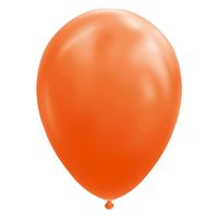 Globos Ballonnen Oranje 30cm, 10st. - thumbnail