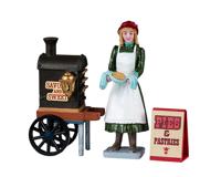 Savory & Sweet Pies & Pastries 12x4x18 cm 3st Kersthuisje - Lemax