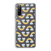 Regenboog: Sony Xperia 10 III Transparant Hoesje