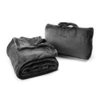 Cabeau Fold´n Go Blanket - Fleecedeken - Charcoal Grey