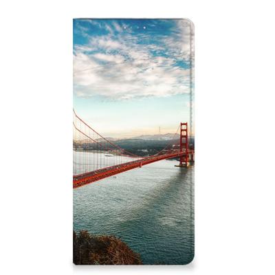 Samsung Galaxy A13 (4G) | Book Cover | Golden Gate Bridge
