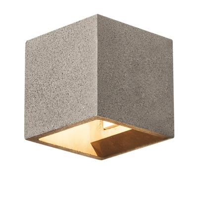SLV WandlampSolid Cube Up-Down zwart zandsteen - 1000911