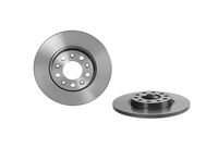 Remschijf COATED DISC LINE BREMBO, Remschijftype: Massief, u.a. für Jeep, Chrysler