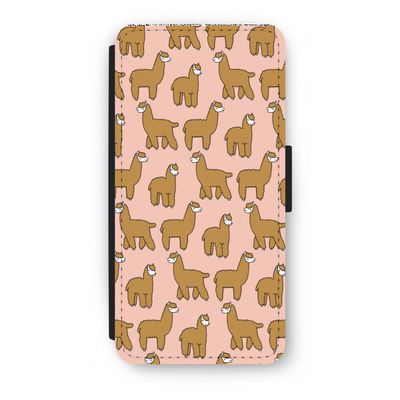 Alpacas: iPhone 7 Flip Hoesje