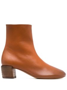 Marsèll bottines en cuir - Marron