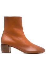 Marsèll bottines en cuir - Marron