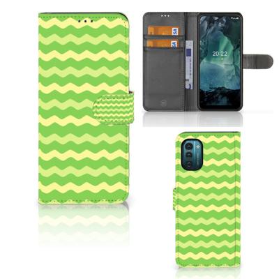 Nokia G11 | G21 | Telefoon Hoesje | Waves Green