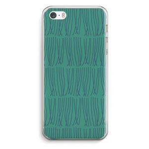 Swirls: iPhone 5 / 5S / SE Transparant Hoesje