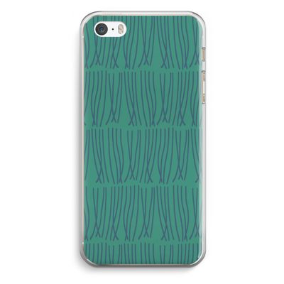 Swirls: iPhone 5 / 5S / SE Transparant Hoesje