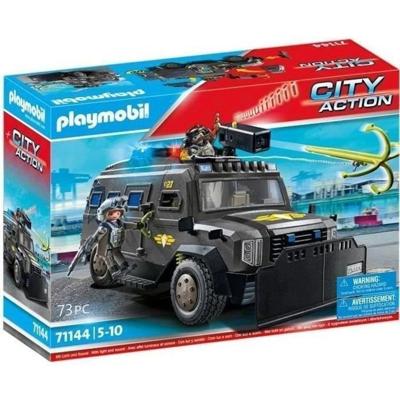 PLAYMOBIL 71144 Special Forces Interventievoertuig - Politieagenten - Stadsactie - Elite-eenheid