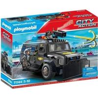 PLAYMOBIL 71144 Special Forces Interventievoertuig - Politieagenten - Stadsactie - Elite-eenheid