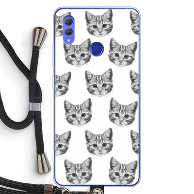 Kitten: Honor Note 10 Transparant Hoesje met koord