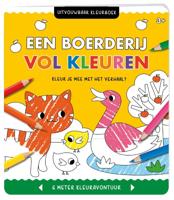 Uitvouwbaar kleurboek - Een boerderij vol kleuren (Paperback) Uitvouwbaar kleurboek - Een boerderij vol kleuren (Paperback)