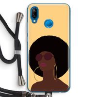 Golden hour: Huawei P20 Lite Transparant Hoesje met koord