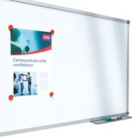 Nobo Basic Whiteboard (1200x900) van staal met basic lijst, magnetisch - thumbnail