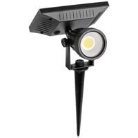 V-TAC VT-952 6662 Tuinlamp op zonne-energie LED 2.00 W Wit Zwart - thumbnail