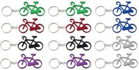 Mighty Sleutelhanger aluminium fiets (12 stuks)