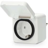 SmartLife Slimme Stekker | Wi-Fi | IP44 | 3680 W | Randaarde stekker | -25 - 55 °C | Android / IOS
