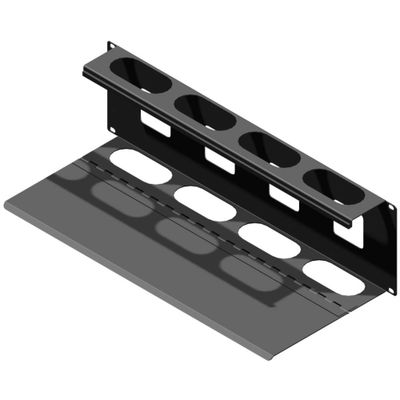 Hammond Electronics PCMDD19005BK1 Kabeldoorvoer Zwenkbaar (b x h x d) 483 x 133 x 64 mm 1 stuk(s) Piece