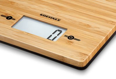 Soehnle KWD Bamboo Keukenweegschaal Digitaal Weegbereik (max.): 5 kg Bruin