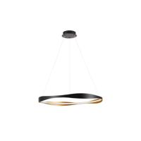 Lyora Design hanglampDobi Ø 80cm zwart met goud - 9030643
