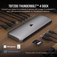 Corsair TBT200 Thunderbolt 4 Dock dockingstation - thumbnail