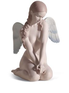 Lladró figurine Beautiful Angel en porcelaine (20cm) - Rose