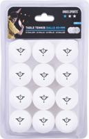 Engelhart Tafeltennis balletjes naadloos 12 stuks Engelhart Tafeltennis balletjes naadloos 12 stuks