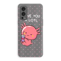 Love You A Lotl: OnePlus Nord 2 5G Transparant Hoesje
