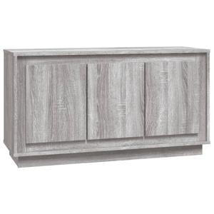 The Living Store Dressoir - klassiek - meubelen - Afmetingen- 102 x 35 x 55 cm - Kleur- grijs sonoma eiken