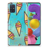 Samsung Galaxy A51 | Siliconen Case | Icecream Samsung Galaxy A51 | Siliconen Case | Icecream