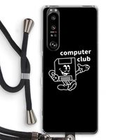 Floppyhead: Sony Xperia 1 III Transparant Hoesje met koord