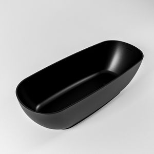 Vrijstaand bad Mondiaz Rock | 170x70 cm | Solid surface | Ovaal | Urban