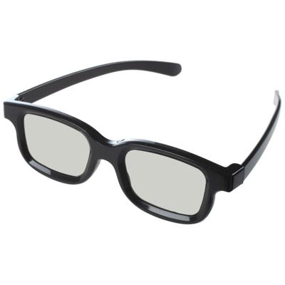 2 stuks 3D film speciale gepolariseerde bril niet-Flash Stereo 3D bril