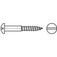 TOOLCRAFT TO-5446578 Bolkop houtschroeven 2 mm 16 mm Sleuf DIN 96 Messing 500 stuk(s) - thumbnail