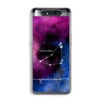 Sterrenbeeld - Donker: Samsung Galaxy A80 Transparant Hoesje