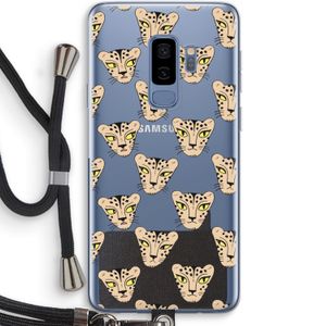 Tijger: Samsung Galaxy S9 Plus Transparant Hoesje met koord