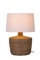 Lucide AMBALA - Tafellamp - Ø 35 cm - 1xE27 - Naturel | Premium