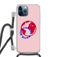 Run The World: iPhone 12 Pro Max Transparant Hoesje met koord Run The World: iPhone 12 Pro Max Transparant Hoesje met koord