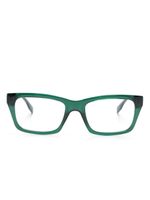 Karl Lagerfeld lunettes de vue à monture rectangulaire - Vert