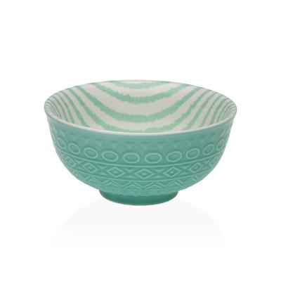 Aperitiefschaaltje Versa Turkoois Keramisch Porselein 12,3 x 5,8 x 12,3 cm