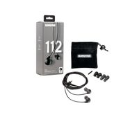 Shure SE112-GR Hoofdtelefoons Bedraad In-ear Oproepen/muziek Zwart, Grijs - thumbnail