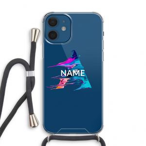 Abstract Spectrum: iPhone 12 mini Transparant Hoesje met koord
