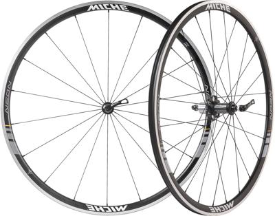 Miche Wheel set neon clincher (tubeless ready)