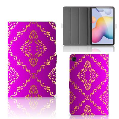 Tablet Hoes Samsung Galaxy Tab S6 Lite | S6 Lite (2022) Barok Roze Tablet Hoes Samsung Galaxy Tab S6 Lite | S6 Lite (2022) Barok Roze