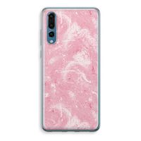 Abstract Painting Pink: Huawei P20 Pro Transparant Hoesje