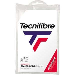 Tecnifibre Overgrip 12-Pack White