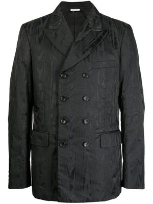 Comme des Garçons Homme Plus blazer à fini texturé - Noir
