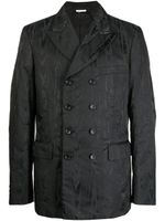 Comme des Garçons Homme Plus blazer à fini texturé - Noir