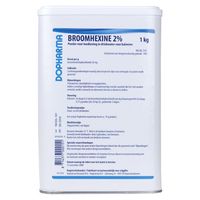 Broomhexine 2% 1kg Voorheen Bisolvon / Broxolvon - thumbnail